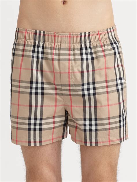 burberry boxers mens|burberry underwear 3 pack.